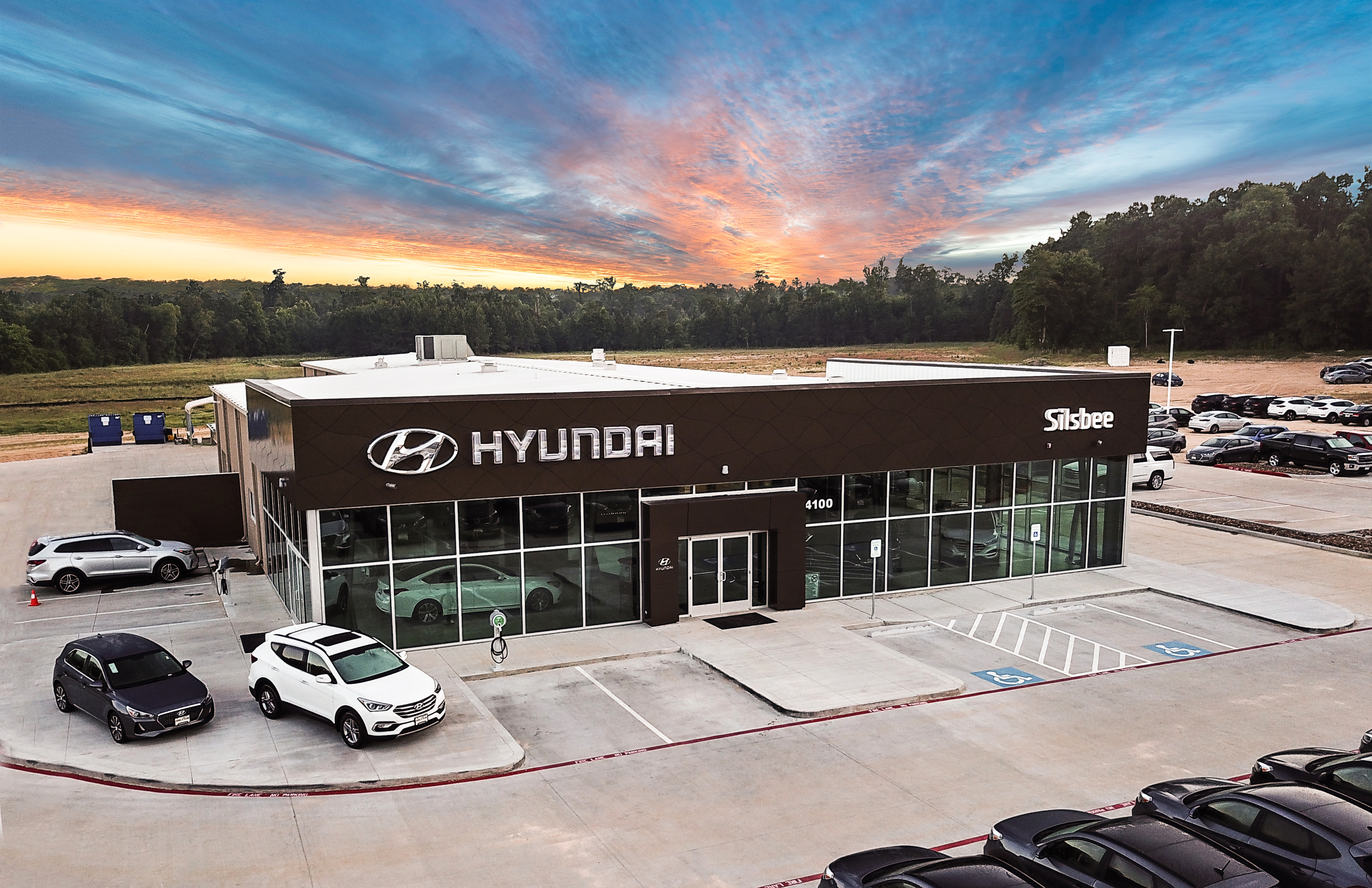 Professional Real Estate Photograph of a Car Showroom