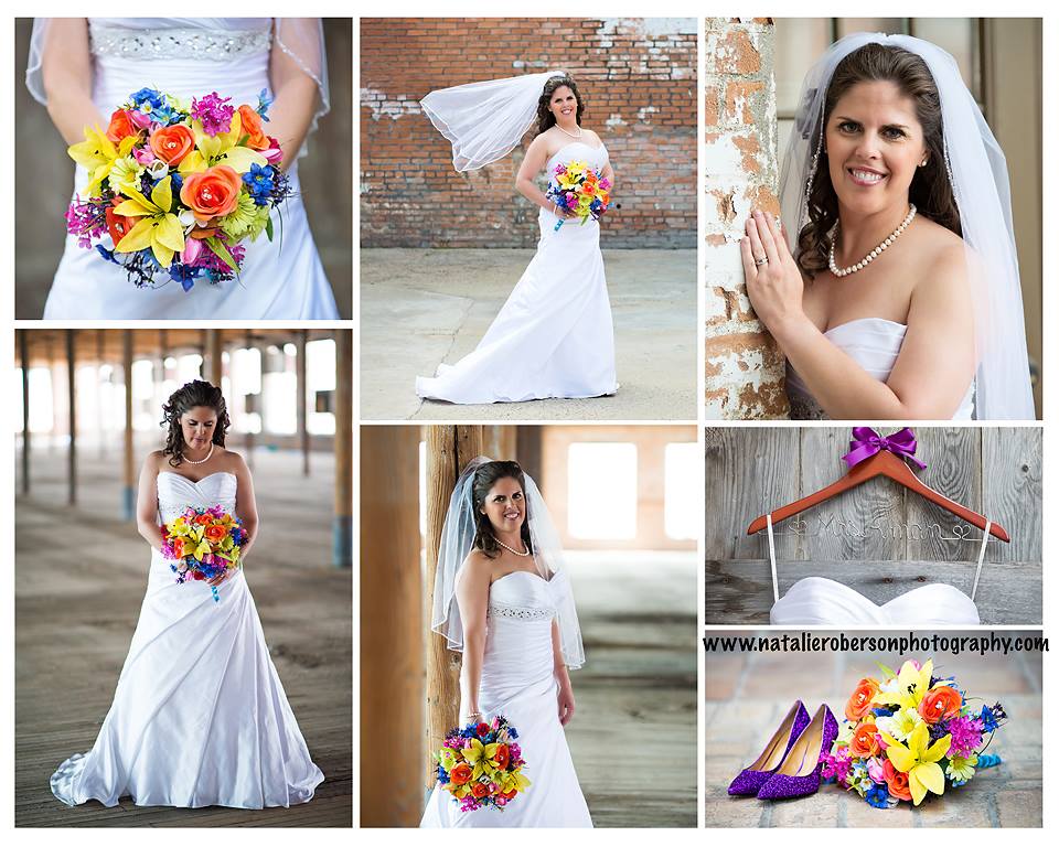 Bride Collage photograph