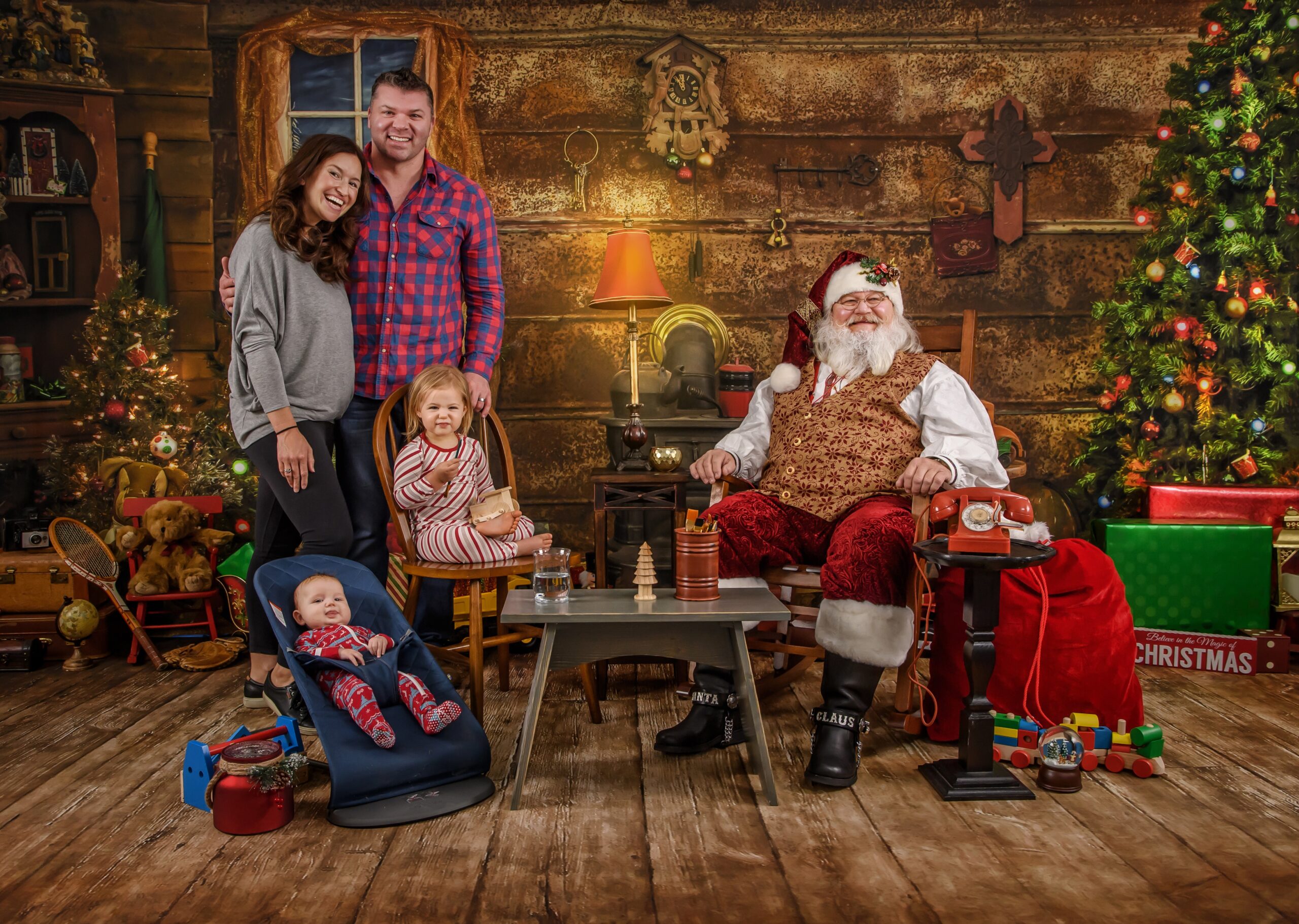 Family Photograph with Santa 